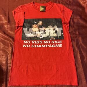 Vault “No Ribs,No Rice,No Champagne” Tee Size Men’s Small